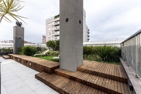 Studio à venda com 43m², 1 quarto e 2 vagasTerraço