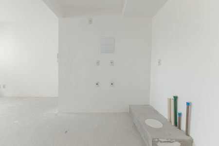 Studio à venda com 43m², 1 quarto e 2 vagasCozinha