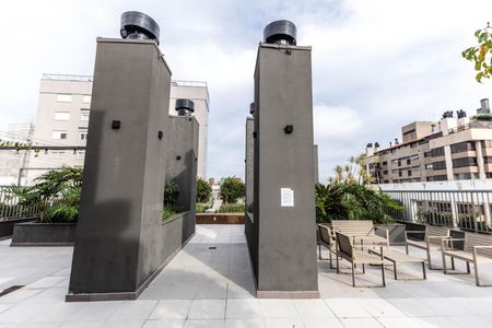 Studio à venda com 43m², 1 quarto e 2 vagasTerraço