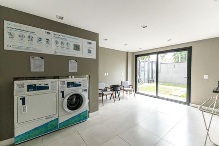 Studio à venda com 43m², 1 quarto e 2 vagasLavanderia