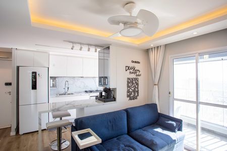 Apartamento à venda com 61m², 2 quartos e 2 vagasSala