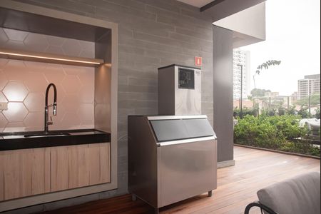 Studio para alugar com 28m², 1 quarto e sem vagaHall da área de lazer