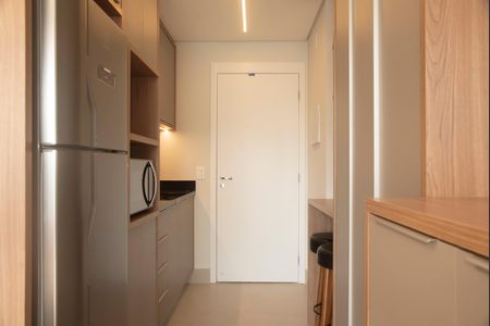 Studio para alugar com 28m², 1 quarto e sem vagaCozinha