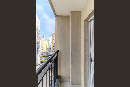 Studio para alugar com 34m², 1 quarto e sem vagaVaranda