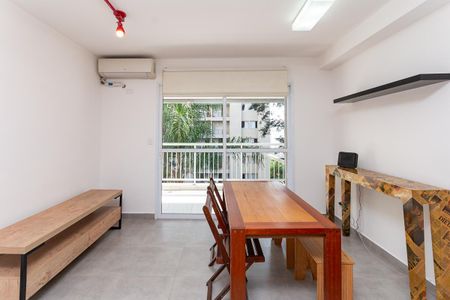 Sala de apartamento para alugar com 1 quarto, 42m² em Perdizes, São Paulo