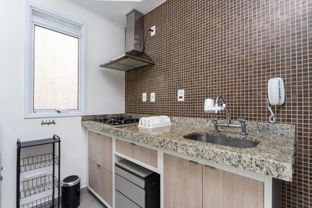 Cozinha  de apartamento para alugar com 1 quarto, 42m² em Perdizes, São Paulo