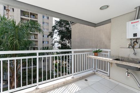 Varanda de apartamento para alugar com 1 quarto, 42m² em Perdizes, São Paulo
