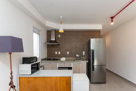 Cozinha Americana de apartamento para alugar com 1 quarto, 42m² em Perdizes, São Paulo
