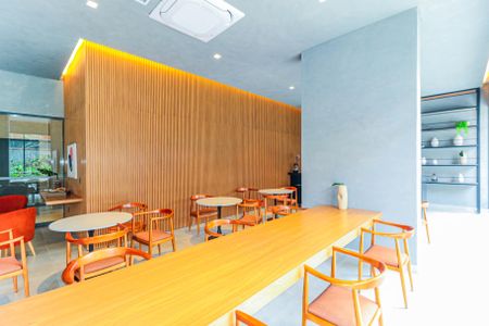 Apartamento para alugar com 34m², 1 quarto e 1 vaga Apartamento para alugar com 34m², 1 quarto e 1 vagaÁrea comum - Salão de Festas