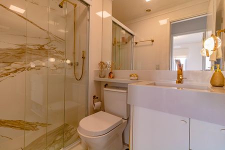 Apartamento à venda com 68m², 2 quartos e 1 vagaBanheiro Social