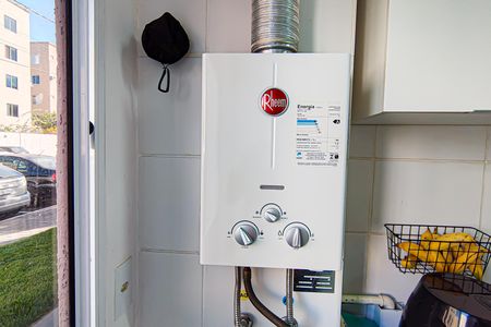 Apartamento à venda com 45m², 2 quartos e 1 vagaCozinha e Área de Serviço