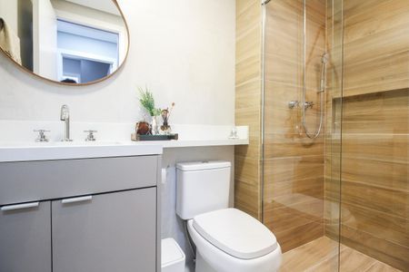 Apartamento à venda com 81m², 3 quartos e 1 vaga Apartamento à venda com 81m², 3 quartos e 1 vagaBanheiro Social