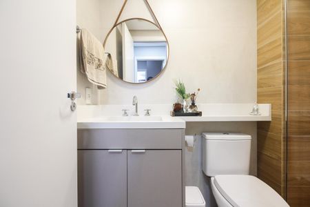 Apartamento à venda com 81m², 3 quartos e 1 vaga Apartamento à venda com 81m², 3 quartos e 1 vagaBanheiro Social