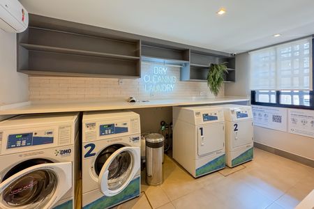 Studio para alugar com 20m², 1 quarto e sem vaga Studio para alugar com 20m², 1 quarto e sem vagaLavanderia