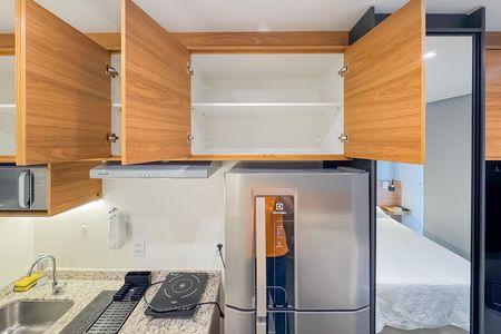 Studio para alugar com 20m², 1 quarto e sem vaga Studio para alugar com 20m², 1 quarto e sem vagaCozinha