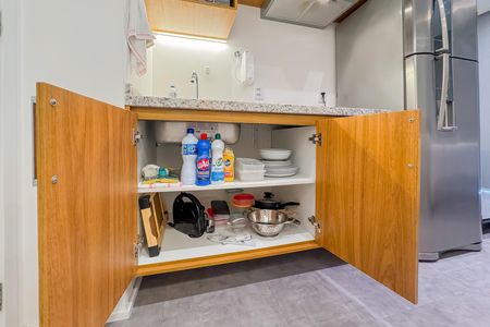 Studio para alugar com 20m², 1 quarto e sem vaga Studio para alugar com 20m², 1 quarto e sem vagaCozinha