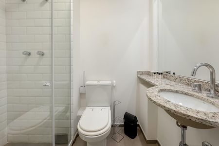 Studio para alugar com 20m², 1 quarto e sem vaga Studio para alugar com 20m², 1 quarto e sem vagaBanheiro