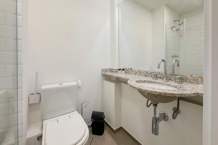 Studio para alugar com 20m², 1 quarto e sem vaga Studio para alugar com 20m², 1 quarto e sem vagaBanheiro