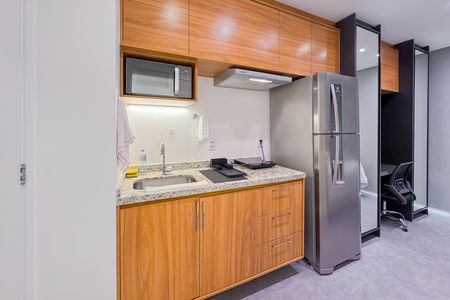 Studio para alugar com 20m², 1 quarto e sem vaga Studio para alugar com 20m², 1 quarto e sem vagaCozinha