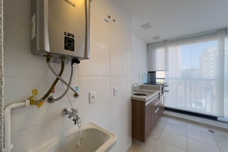 Apartamento à venda com 59m², 2 quartos e 1 vagaCozinha e área de serviço