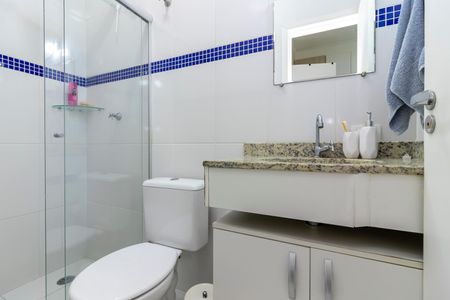 Casa de condomínio à venda com 80m², 2 quartos e 1 vagaBanheiro da Suíte 2