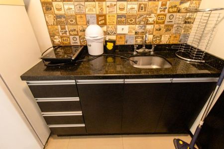 Studio para alugar com 33m², 1 quarto e sem vaga Studio para alugar com 33m², 1 quarto e sem vagaCozinha