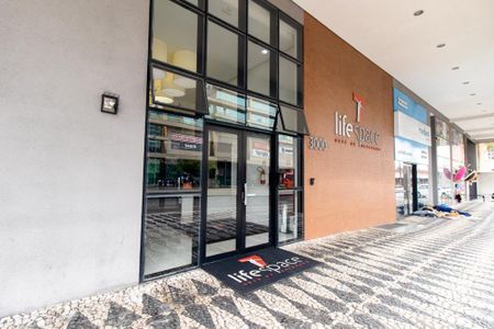Studio para alugar com 33m², 1 quarto e sem vaga Studio para alugar com 33m², 1 quarto e sem vagaFachada