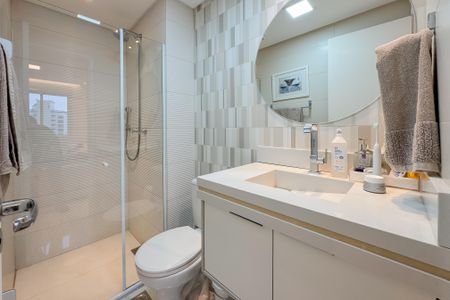 Apartamento à venda com 70m², 2 quartos e 1 vagaBanheiro Corredor