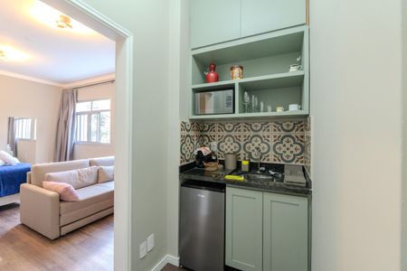 Studio à venda com 36m², 1 quarto e sem vagaCozinha