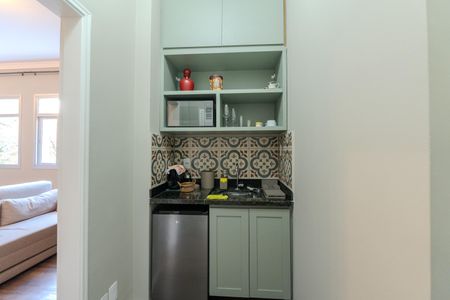 Studio à venda com 36m², 1 quarto e sem vagaCozinha