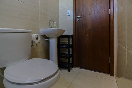 Casa de condomínio para alugar com 48m², 2 quartos e 1 vagaBanheiro
