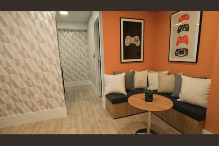 Apartamento à venda com 51m², 2 quartos e 1 vagaÁrea comum - Salão de jogos