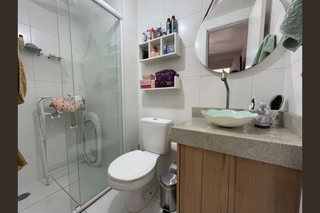 Apartamento para alugar com 28m², 1 quarto e sem vagaBanheiro da Suíte