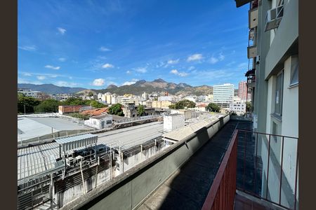 Varanda da Sala de apartamento para alugar com 1 quarto, 45m² em Méier, Rio de Janeiro