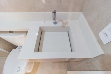 Apartamento à venda com 37m², 2 quartos e sem vagaDetalhe - Banheiro