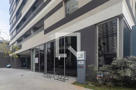 Studio para alugar com 24m², 1 quarto e sem vaga Studio para alugar com 24m², 1 quarto e sem vagaFachada