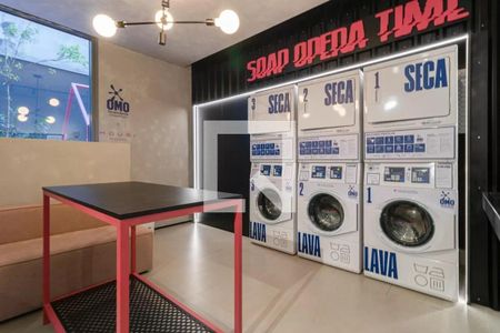Studio para alugar com 24m², 1 quarto e sem vaga Studio para alugar com 24m², 1 quarto e sem vagalavanderia