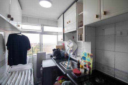 Apartamento à venda com 48m², 2 quartos e 1 vagaCozinha e Área de Serviço