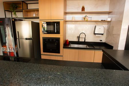 Casa de condomínio para alugar com 133m², 2 quartos e 2 vagas Casa de condomínio para alugar com 133m², 2 quartos e 2 vagasÁrea comum - Salão de festas