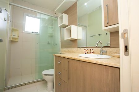 Casa de condomínio para alugar com 133m², 2 quartos e 2 vagas Casa de condomínio para alugar com 133m², 2 quartos e 2 vagasBanheiro