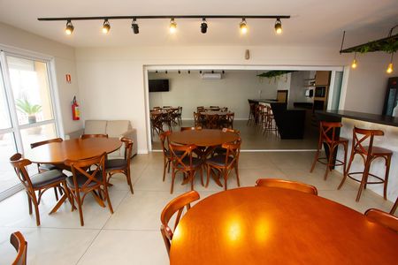 Casa de condomínio para alugar com 133m², 2 quartos e 2 vagas Casa de condomínio para alugar com 133m², 2 quartos e 2 vagasÁrea comum - Salão de festas