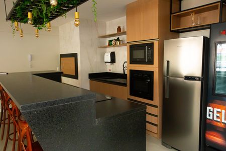 Casa de condomínio para alugar com 133m², 2 quartos e 2 vagas Casa de condomínio para alugar com 133m², 2 quartos e 2 vagasÁrea comum - Salão de festas