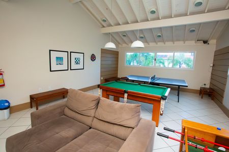 Casa de condomínio para alugar com 133m², 2 quartos e 2 vagas Casa de condomínio para alugar com 133m², 2 quartos e 2 vagasÁrea comum - Sala de Jogos