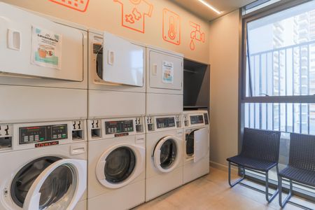 Apartamento à venda com 32m², 1 quarto e sem vaga Apartamento à venda com 32m², 1 quarto e sem vagaÁrea comum - Lavanderia