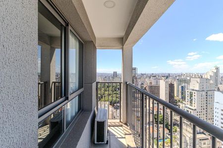 Varanda de apartamento para alugar com 1 quarto, 39m² em Consolação, São Paulo