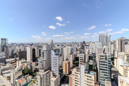 Vista de apartamento para alugar com 1 quarto, 39m² em Consolação, São Paulo