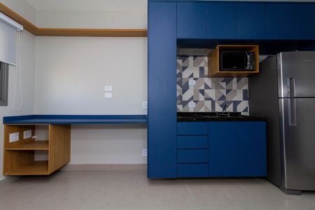 Studio para alugar com 26m², 1 quarto e sem vaga Studio para alugar com 26m², 1 quarto e sem vagaCozinha