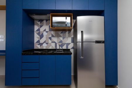 Studio para alugar com 26m², 1 quarto e sem vaga Studio para alugar com 26m², 1 quarto e sem vagaCozinha