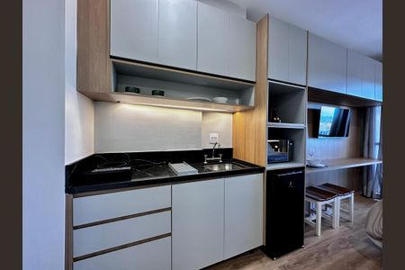 Studio para alugar com 19m², 0 quarto e sem vaga Studio para alugar com 19m², 0 quarto e sem vagaCozinha