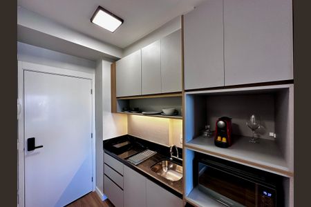 Studio para alugar com 19m², 0 quarto e sem vaga Studio para alugar com 19m², 0 quarto e sem vagaCozinha